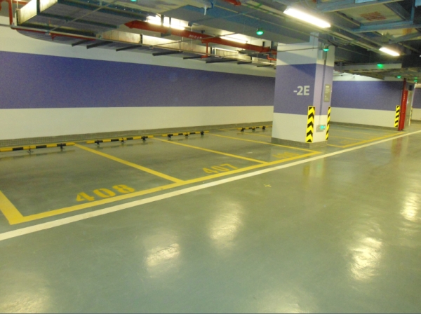 停車場(chǎng)分色帶標(biāo)識(shí)