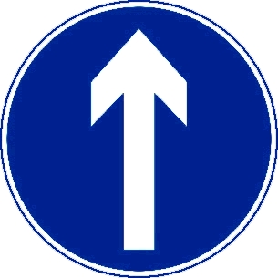 直行指示牌,廣州直行指示牌,反光標(biāo)志牌