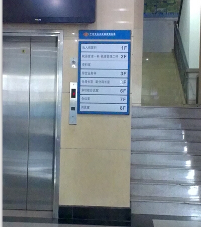 國家稅務(wù)局樓層索引牌樓層水牌制作企業(yè)
