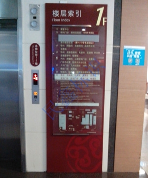 貼墻索引標(biāo)識(shí)牌