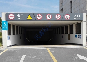 停車場(chǎng)龍門牌